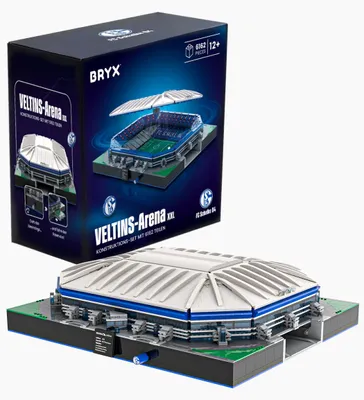 Produktbild von BRYX VELTINS-Arena XXL Schalke 04 - offiziell lizensiert – 6.162 Klemmbausteine
