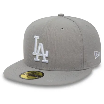 Produktbild von New Era 59FIFTY Cap LA Dodgers Essential grey 7 1/8
