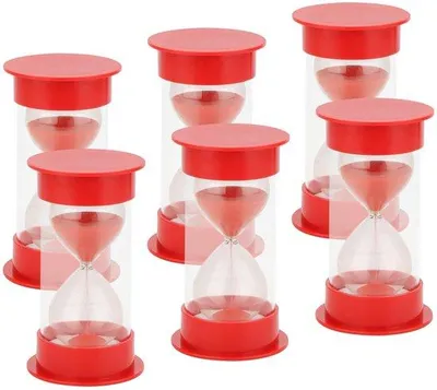 Produktbild von Sanduhr - 5 Minuten Timer - Dekorative und Funktionelle - 12 cm Höhe - Sanduhr für Wohnen und Büro - Küchen Accessoire