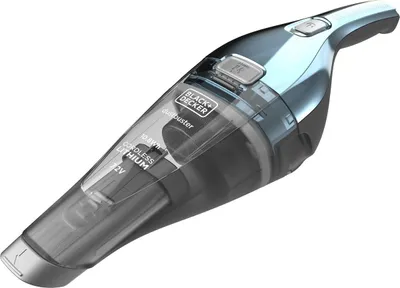 Zdjęcie produktu dla Black & Decker NVC220WBC, Suchy, 866 l/min, Bez worka, Niebieski, Chrom, 0,385 l, Bateria