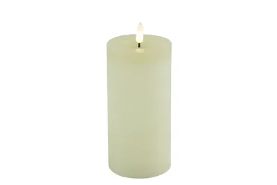 Produktbild von Countryfield LED Stumpenkerze rustikal - stimmungsvolle Dekoration creme 15 cm