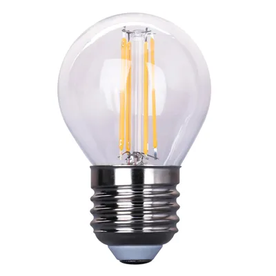 Obrázek produktu pro MasterLED - žárovka - patice E27 G45 - 2700K teplá bílá - 470-380lm - 4W - čiré sklo - 3stupňová stmívatelnost - žárovka g45 - led e27 stmívatelná