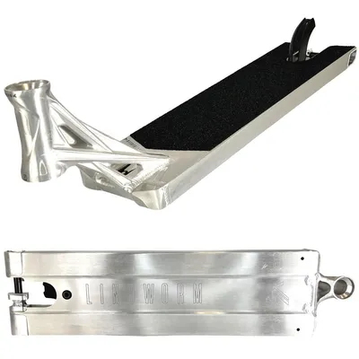 Produktbild von Ethic DTC Lindworm V4 Stunt-Scooter Deck 15 x 54cm Silber