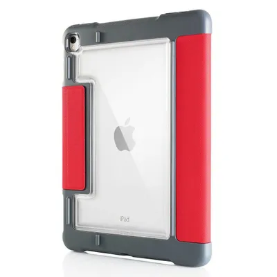 Image de stm goods, housse pour iPad Pro 11 pouces 2018 Folio Stand modèle Dux Plus avec porte-stylo, rouge