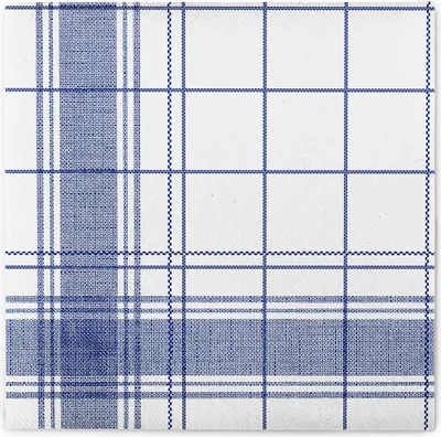 Produktbild von Airlaid Serviette Nadeem in Blau, 40 x 40 cm, 50 Stück - Mank