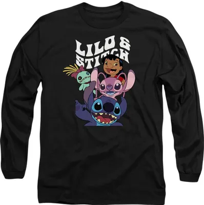 Produktbild von Lilo & Stitch - T-Shirt für Herren/Damen Uni TV14319 (M) (Schwarz)