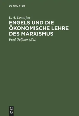 Produktbild von Engels und die ökonomische Lehre des Marxismus
