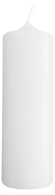 Produktbild von Laternenkerzen Weiß RAL Ø 80 x 250 mm, 1 Stück