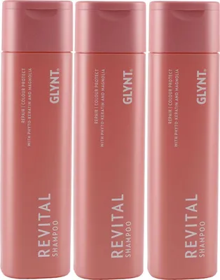 Produktbild von GLYNT Revital 3 x 250 ml Shampoo für coloriertes Haar Set