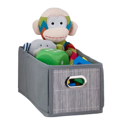 Zdjęcie produktu dla kosz do przechowywania relaxdays bambus wąski