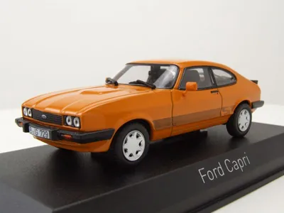 Produktbild von Ford Capri S 1986 orange Modellauto 1:43 Norev