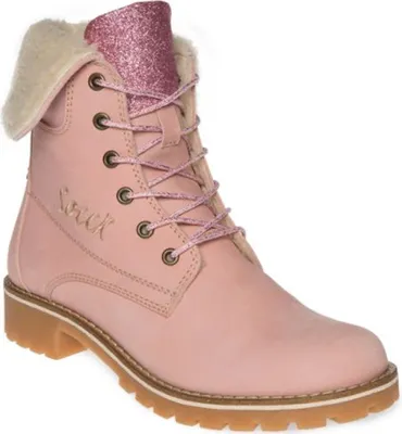 Immagine prodotto di SOCCX PALE Stivali da donna in pelle tedesca isolati rosa SOCCX PALE Stivali da donna in pelle tedesca isolati rosa 36