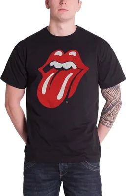 Obrázok produktu pre The Rolling Stones - "Classic" tričko pre mužov/dámy Uni RO198 (XL) (Black)