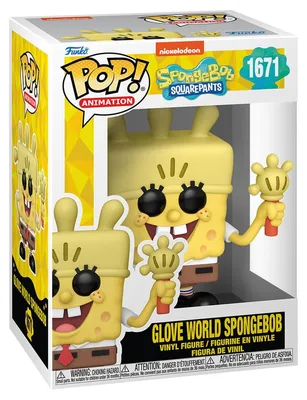 Obrázok produktu pre Figurka POP! Vinyl SpongeBob SquarePants 25-lecie z rękawicą 9 cm