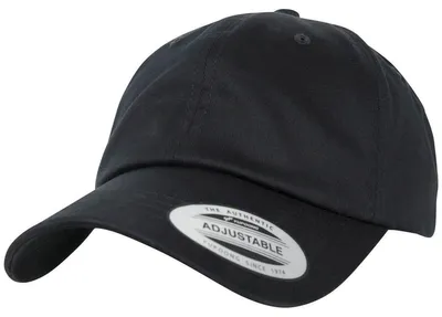 Image de FLEXFIT 6245OC | Low Profile Organic Coton Cap, Coton - Couleur : Black - Taille : One Size