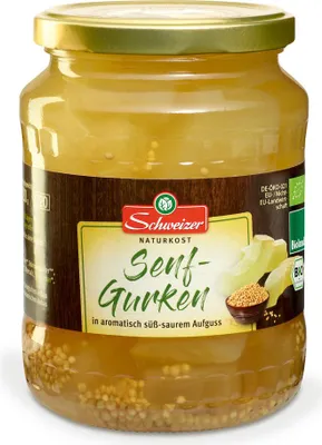 Produktbild von Senfgurken  670g 12er Pack