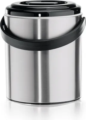 Obrázok produktu pre Vedro na ľad, nerezová oceľ / plast, 1,6 alebo 2,2 litra na výber, dvojstenné : Vedro na ľad, 1,6 l, nerezová oceľ Variant: Vedro na ľad 1,6 l.