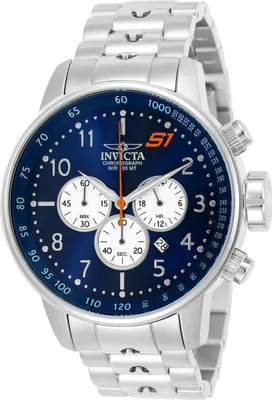 Produktbild von Invicta S1 Rally 23080 Herrenuhr - Quarzwerk - Edelstahl mit blauem Zifferblatt - 48 mm