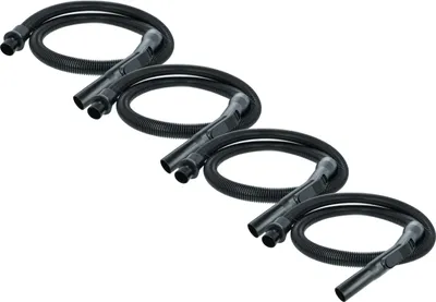 Produktbild von vhbw 4x Ersatz Schlauch kompatibel mit Nilfisk CND 4000, B5000 Staubsauger - Flexibel, 1,8 m, Handgriff, 32mm Rundanschluss