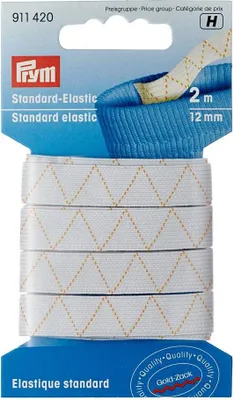 Zdjęcie produktu dla Prym 911420, 12 mm, Biały, 2 m, 1 szt.