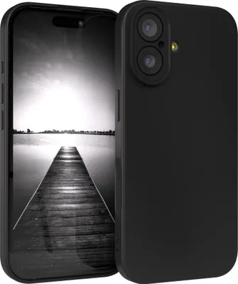 Produktbild von EAZY CASE - TPU Hülle für Apple iPhone 17, TPU Case stoßfeste Handyhülle, weiches Cover mit Kameraschutz, Silikonhülle in Schwarz