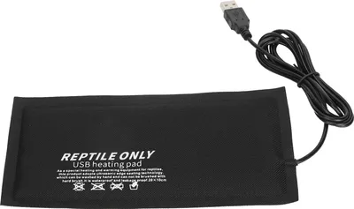 Produktbild von Reptilien USB -Heizpolsterfasertuch für Reptilien Schlangen Echsenhermit Krabbenschildkrötenmall
