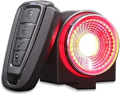 Produktbild von LED-Fahrradhelmlicht - Wasserfest - Dauerhaft - 5 km Reichweite
