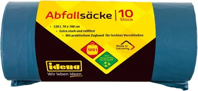 Image de Sacs à cordon Idena 120l 4064997500567