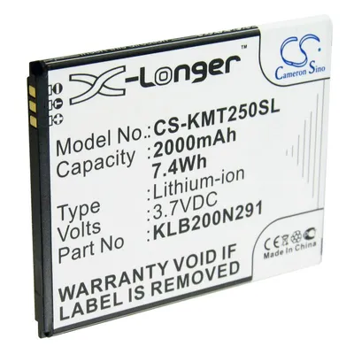 Image de Batterie compatible avec Kazam Trooper 2 5.0 Batterie KLB200N291
