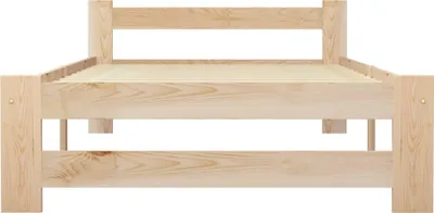 Produktbild von Eleganter Möbel Massivholzbett Kiefer 100x200cm - CJG973531 - Klassische BettenJugendbett Tagesbett