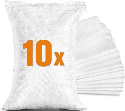 Obrázok produktu pre Vrecia s pískou a sťahovacím pásikom, 40x60 cm - ochrana proti povodniam a nahromadeniu vody