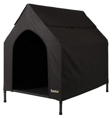 Image de Panier pour chien avec toit, dimensions 110 x 75 x 105 cm, pour une utilisation en extérieur