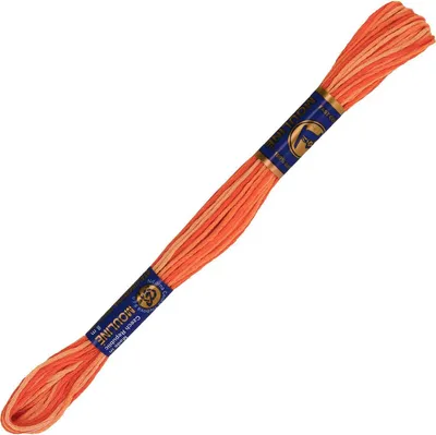 Sticktwist mit Farbverlauf 22162 Orangetöne