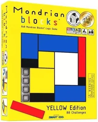 Produktbild von Mondrian Blocks - Yellow Edition (Spiel)