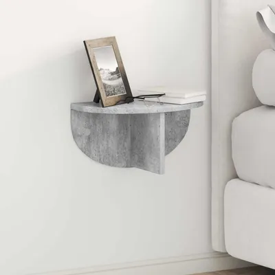Produktbild von Maison Exclusive - Wandregal Wandhalterung Betongrau 38 x 19 x 19 cm Holzwerkstoff