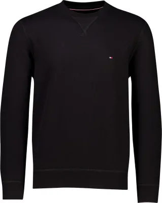 Produktbild von Tommy Hilfiger 8720637785584, Erwachsener, Männlich, Sweatshirt, Schwarz, Rundhals, Langärmlig