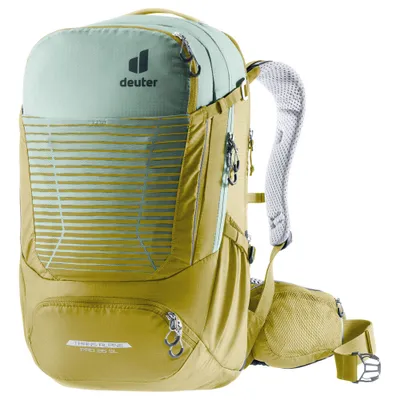 Produktbild von Deuter Trans Alpine Pro 26 SL Damen Fahrradrucksack 26 Liter frost-linden - leichter, ergonomischer Bike-Rucksack mit belüftetem Tragesystem und optimaler Lastenverteilung