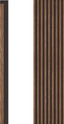 Produktbild von VOX Wandpaneel L-TRIM Linerio S-Line - Akustikpaneel - Innendekoration - Mocca 265x12,2x1,2 cm 1 Stück