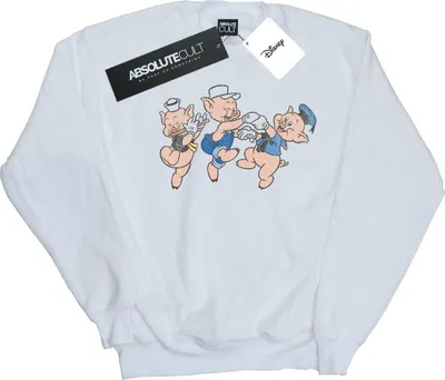 Produktbild von Disney - "Having Fun" Sweatshirt für Herren BI17797 (XXL) (Weiß)