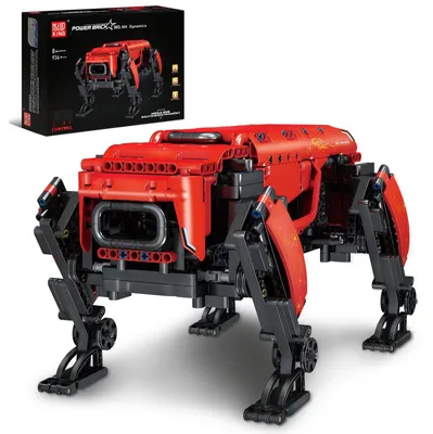 Produktbild von Mould King Ferngesteuerte Roboter Modell, 936 Teile Technik Mechanischer Hund Bausteine Kit, Klemmbausteine Bauset als Spielzeug/Geschenk
