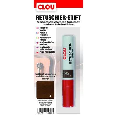 Produktbild von Clou Retuschierstift Nr. 4 nussbaum mittel