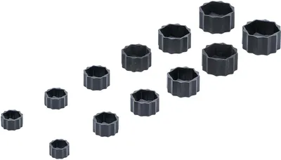 Image de BGS Jeu de capuchons de démontage pour vis & écrous hexagonaux endommagés 12pcs - 1245