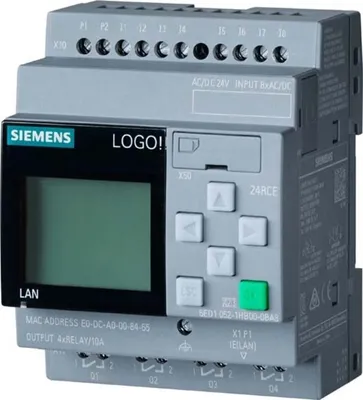 Obrázok produktu pre Siemens 6ED1052-1HB08-0BA2 SPS-Steuerungsmodul 24 V/DC, 24 V/AC