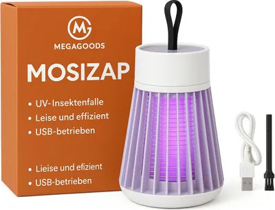 Produktbild von USB Mückenlampe Insektenvernichter Fliegenfalle Anti Moskito DE.