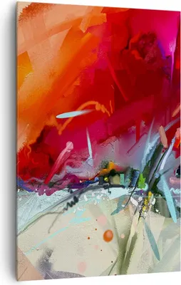 Produktbild von Bild auf Leinwand - Leinwandbild - Einteilig - Abstraktion modern - 80x120cm - Wand Bild - Wanddeko - Wandbilder - Leinwanddruck - Wanddekoration - Leinwand bilder - Wandbild - PA80x120-4036