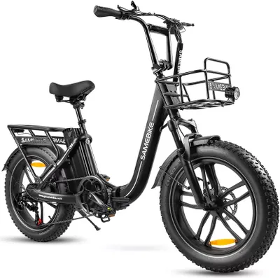 Produktbild von 250W Citybike LCD Elektrofahrrad E-Bike 20" Fat Tire E-Fahrrad klapprad, Klappräder Off-Road Mountainbike mit Shimano 7 Gängen,Reichweite 100km