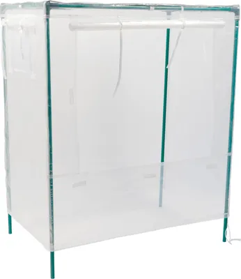 Obrázek produktu pro Fóliovník na vyvýšený záhon S 88 x 55,00 x 105 cm hranatý transparentní
