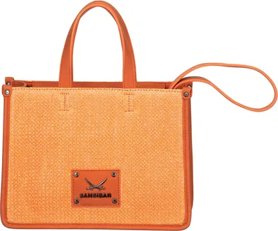 Image de Sansibar sac à main sac à épaule bandoulière Mini Tote Bag Orange
