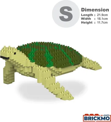 Image de JEKCA Bricks Tortue de mer 01-M02 ST19TTE01-M02