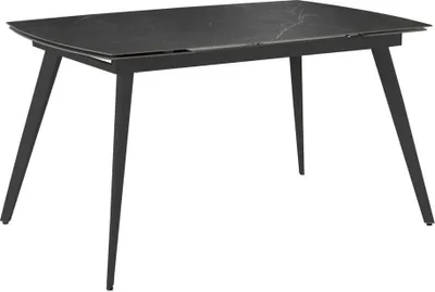 Immagine prodotto di Tavolo Allungabile Nicolas 90x140/200x76 cm Top in Gres Marmo Nero